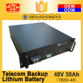 New 4U 48V 50Ah Telecom Backup LiFePO4 Lithium ion polymer Battery